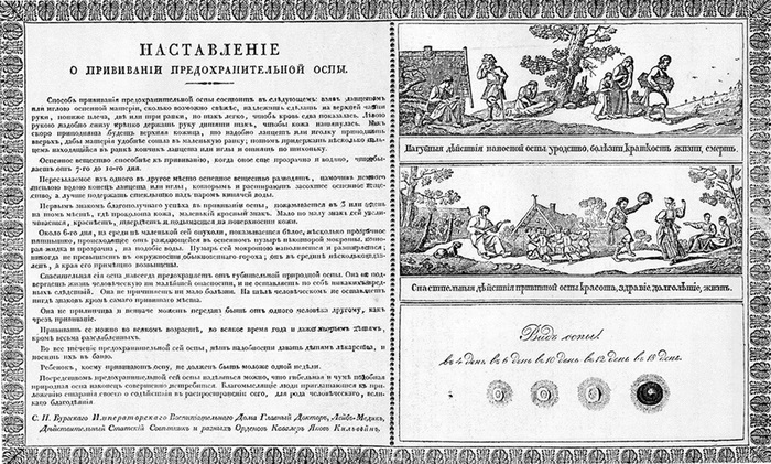 Рис. 39. Наставление о привитии предохранительной оспы